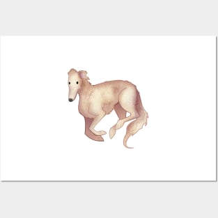 Cozy Borzoi Posters and Art